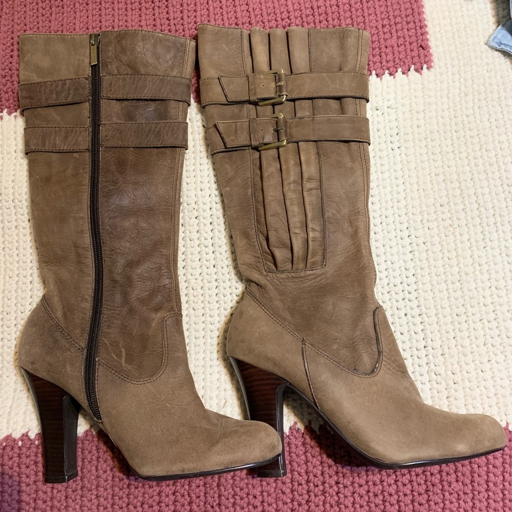 Leather Colin Stuart Boots